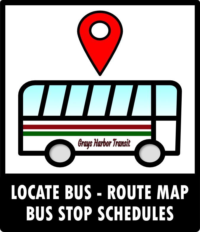 A sign that says locate bus route map bus stop schedules