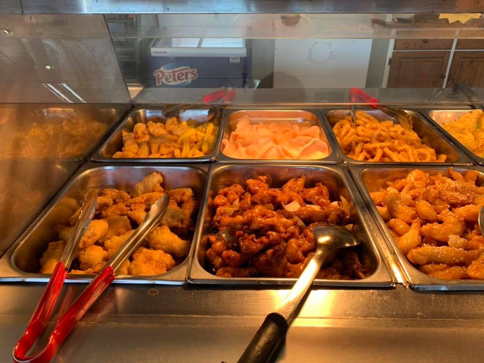 Buffet With Various Food At A Chinese Restaurant — Chinese Cuisine In Gladstone Central, QLD