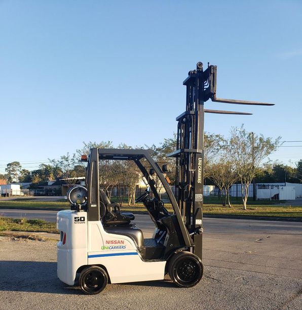 Forklifts Company — Forklift in Warehouse in Houston, TX