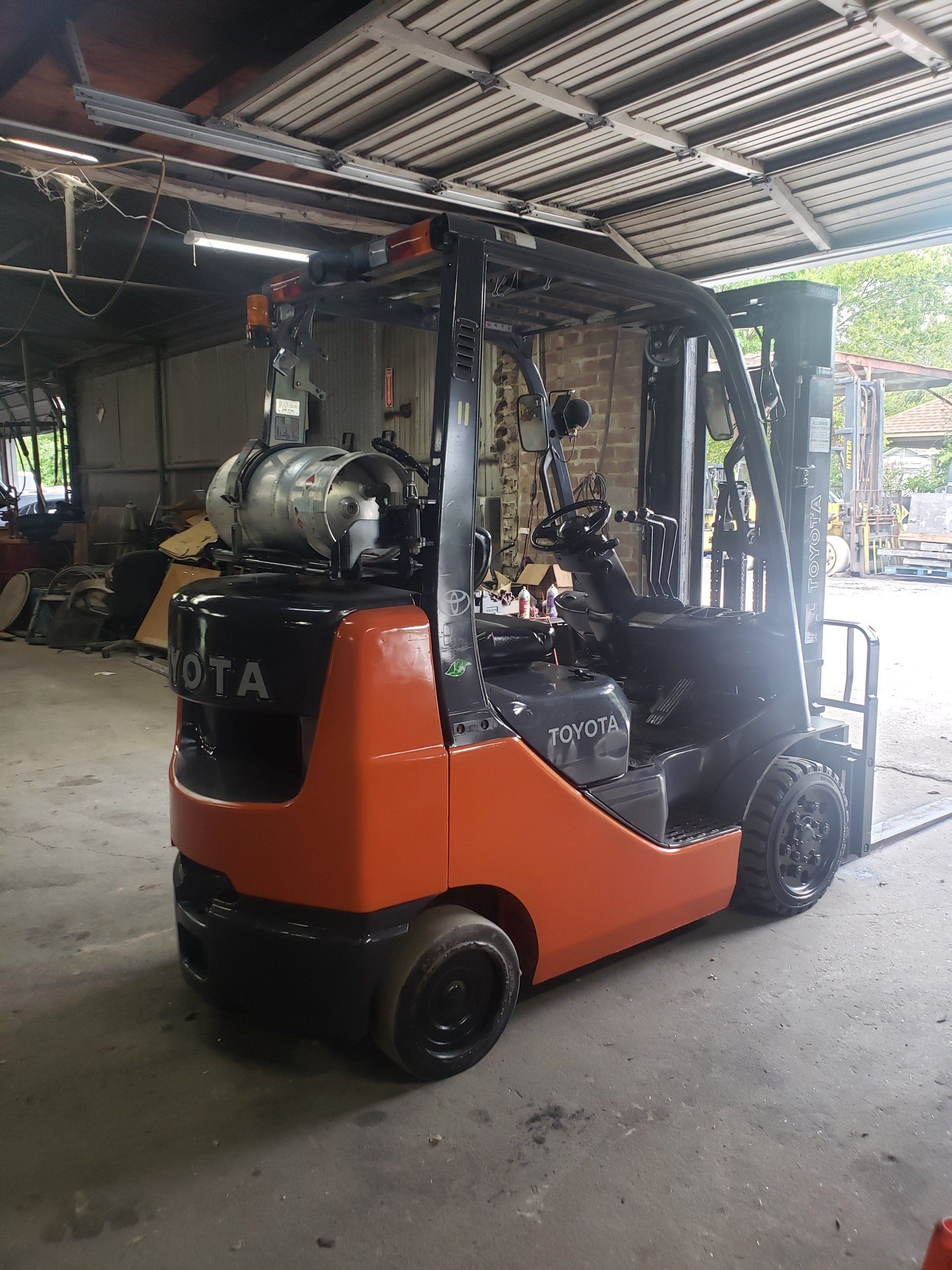 Forklifts — Yellow And Black Forklift in Houston, TX