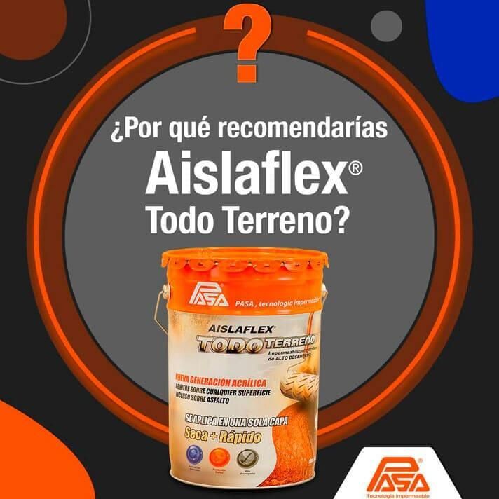 Impermeabilizantes PASA 25 Poniente - AISLAFLEX