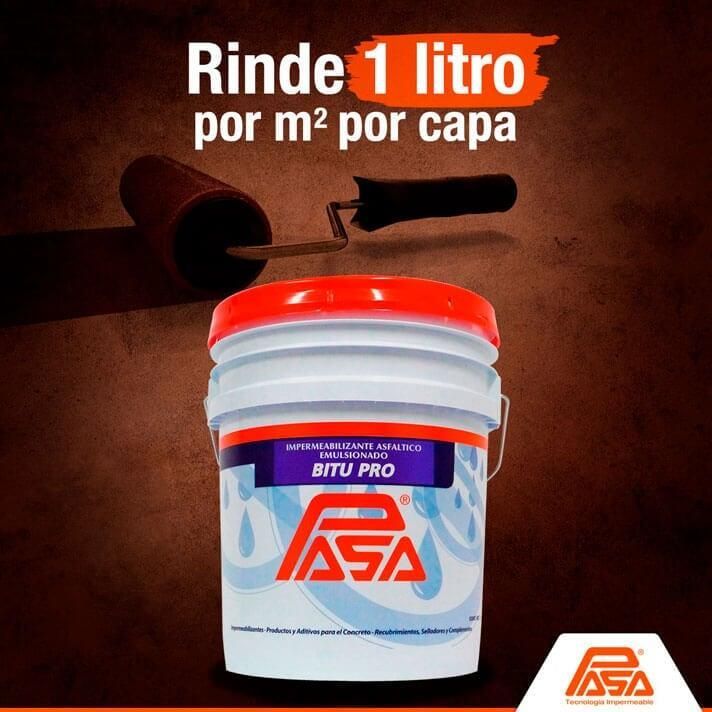 Impermeabilizantes PASA 25 Poniente - BITU PRO