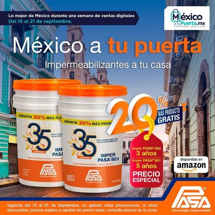 Impermeabilizantes PASA 25 Poniente - IMPERMEABILIZANTES A TU CASA