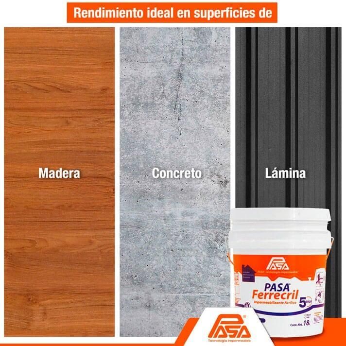 Impermeabilizantes PASA 25 Poniente - PASA FLOOR