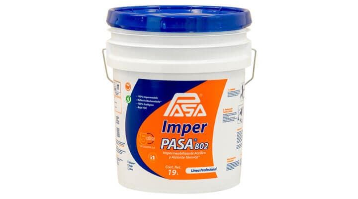 Impermeabilizantes PASA 25 Poniente - ACRILICO-5-AÑOS-ROJO