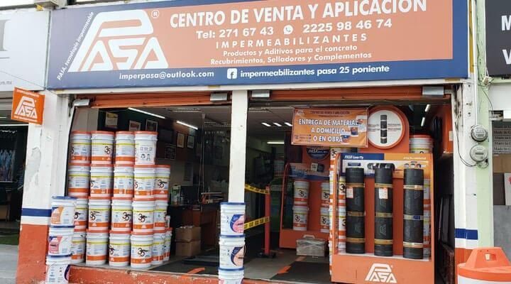 Impermeabilizantes PASA 25 Poniente - FACHADA