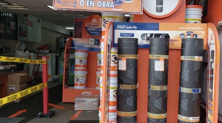 Impermeabilizantes PASA 25 Poniente - IMPERMEABILIZANTES