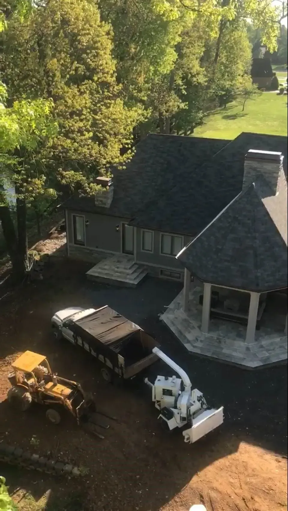 House Top View — Campbellsville, KY — Ray's Tree Service LLC