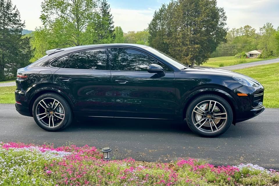 2020 Porsche Cayenne Coupe Turbo Driver Side Exterior Profile | Eurotech Knoxville