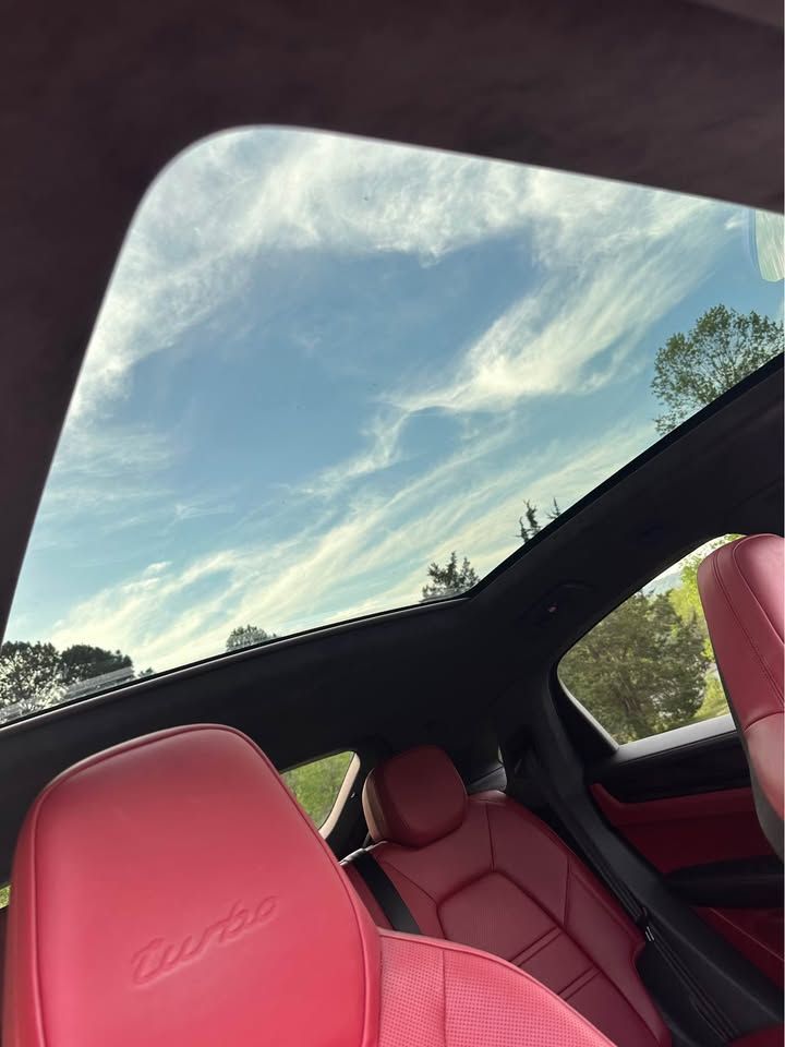 2020 Porsche Cayenne Coupe Turbo Panoramic Sunroof Interior View | Eurotech Knoxville