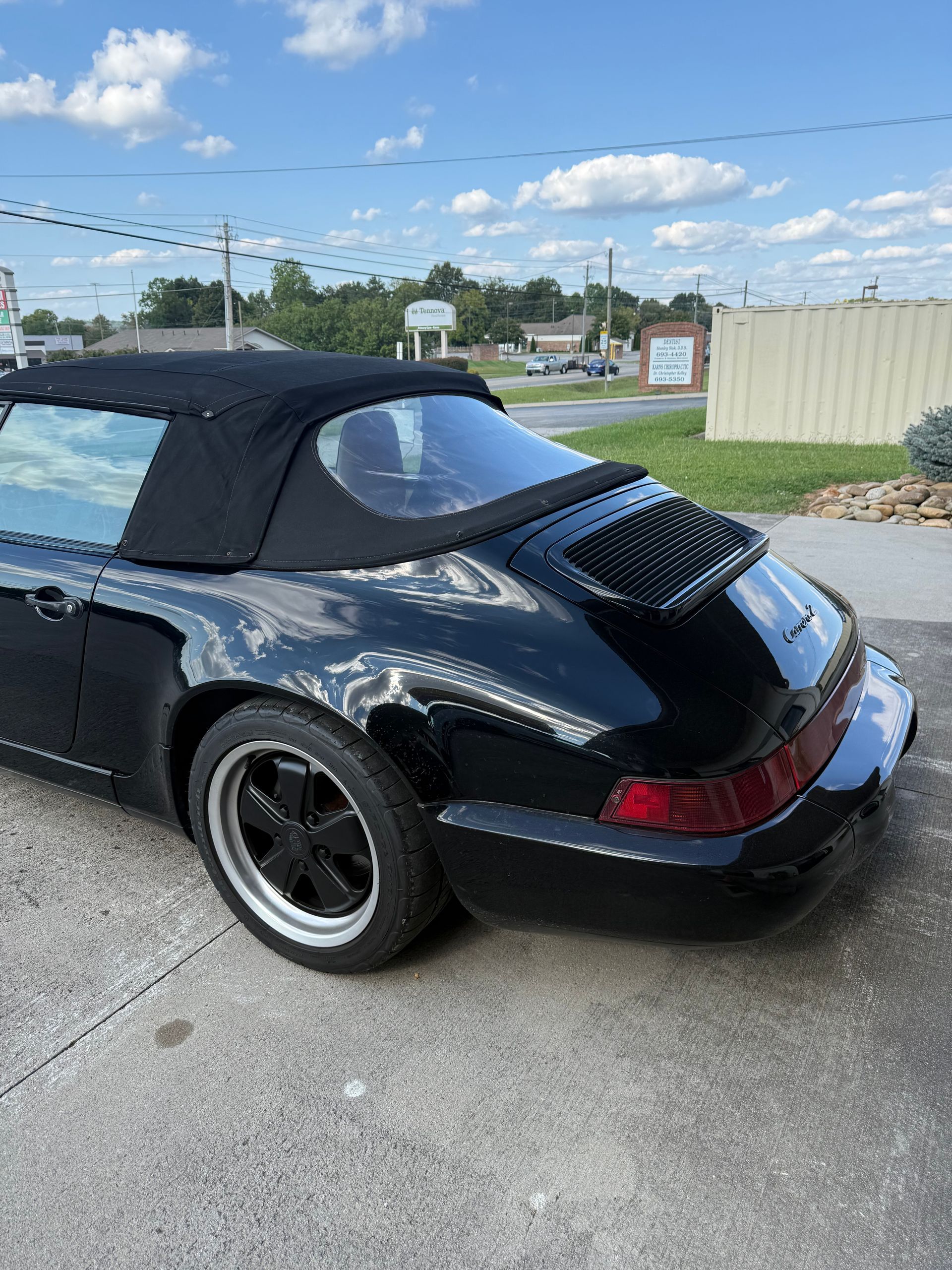 1991 Porsche 911 Carrera 2 Rear Three Quarter Exterior View | Eurotech Knoxville