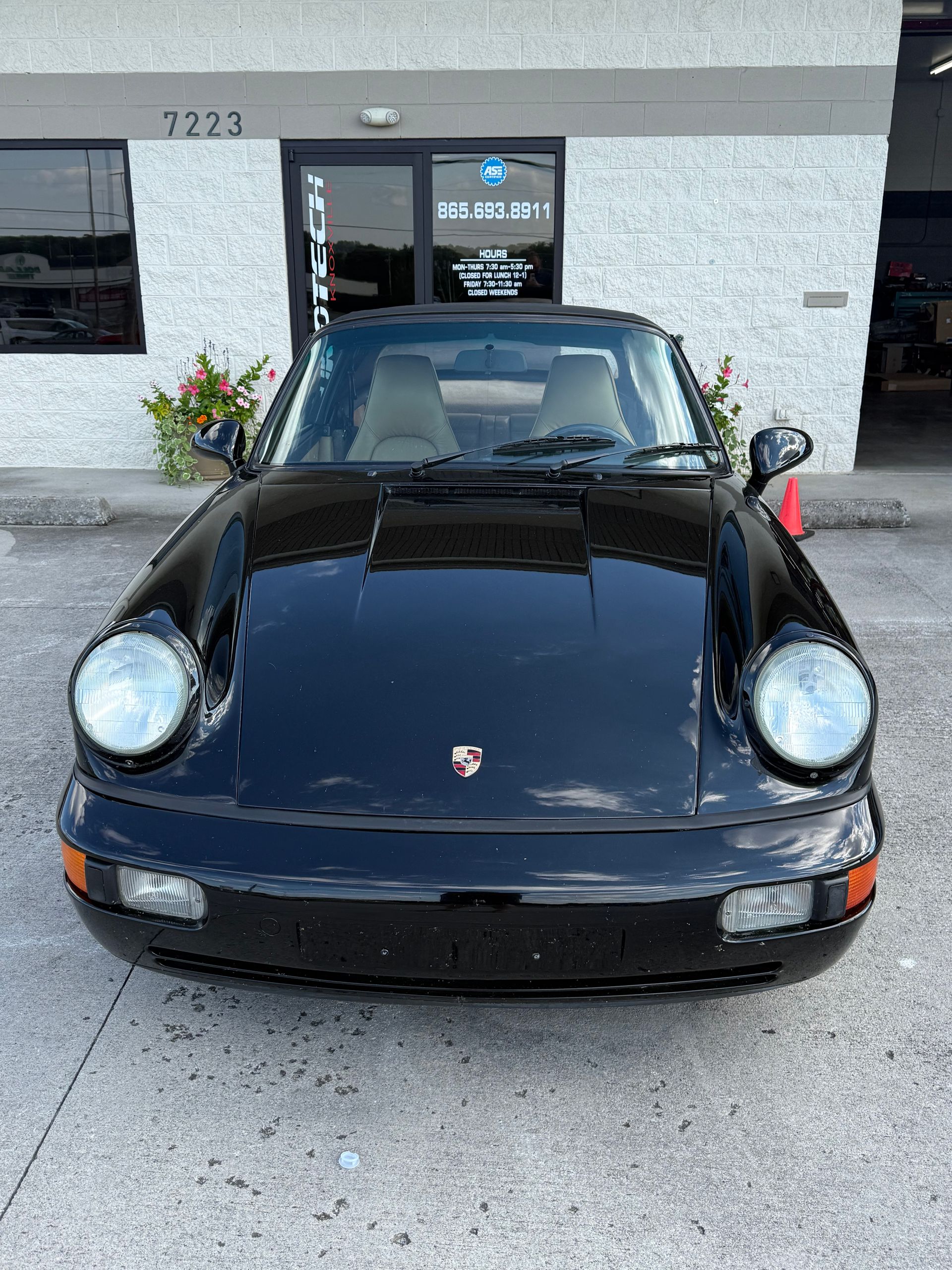 1991 Porsche 911 Carrera 2 Front Exterior View Outside Shop | Eurotech Knoxville