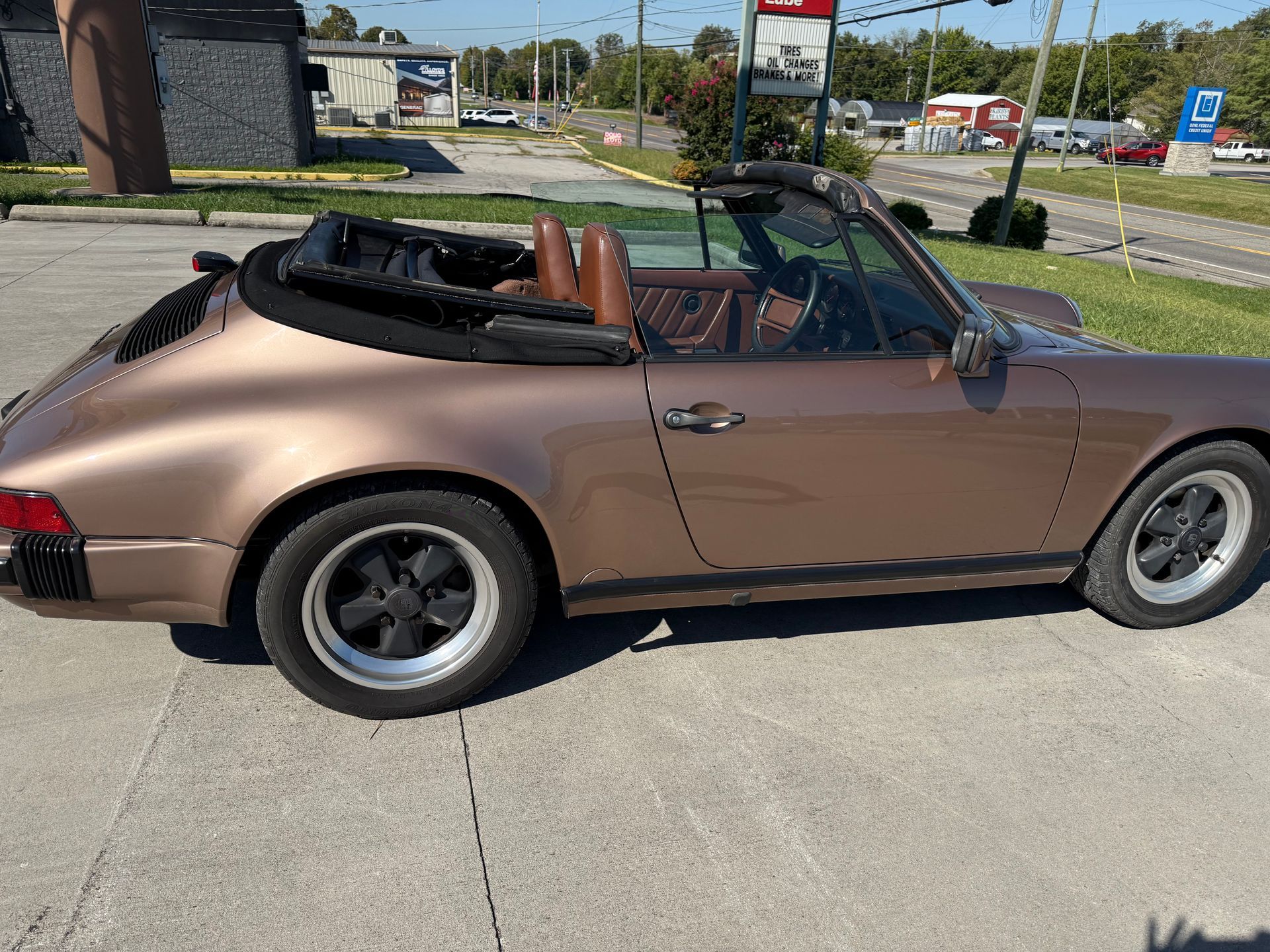 1987 Porsche 911 Carrera Convertible Driver Side Exterior View | Eurotech Knoxville