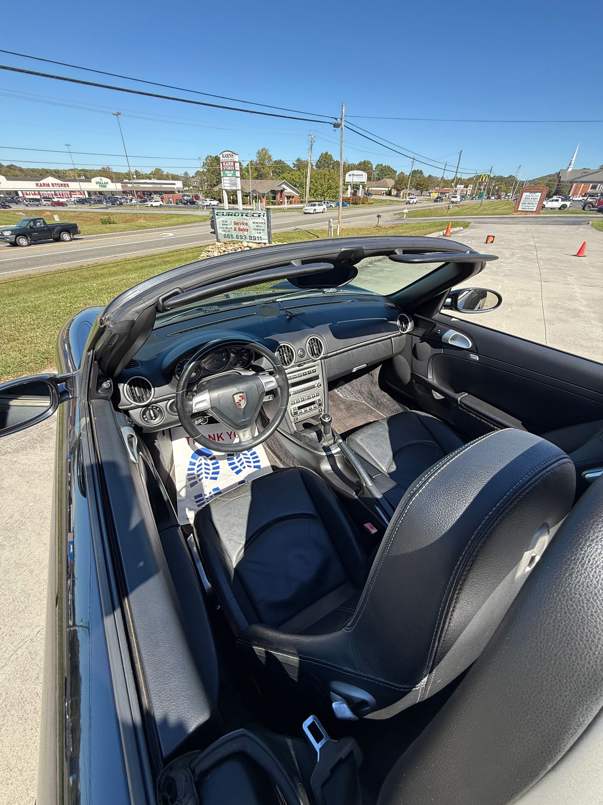 2007 Porsche Boxster Convertible Cockpit And Interior View | Eurotech Knoxville
