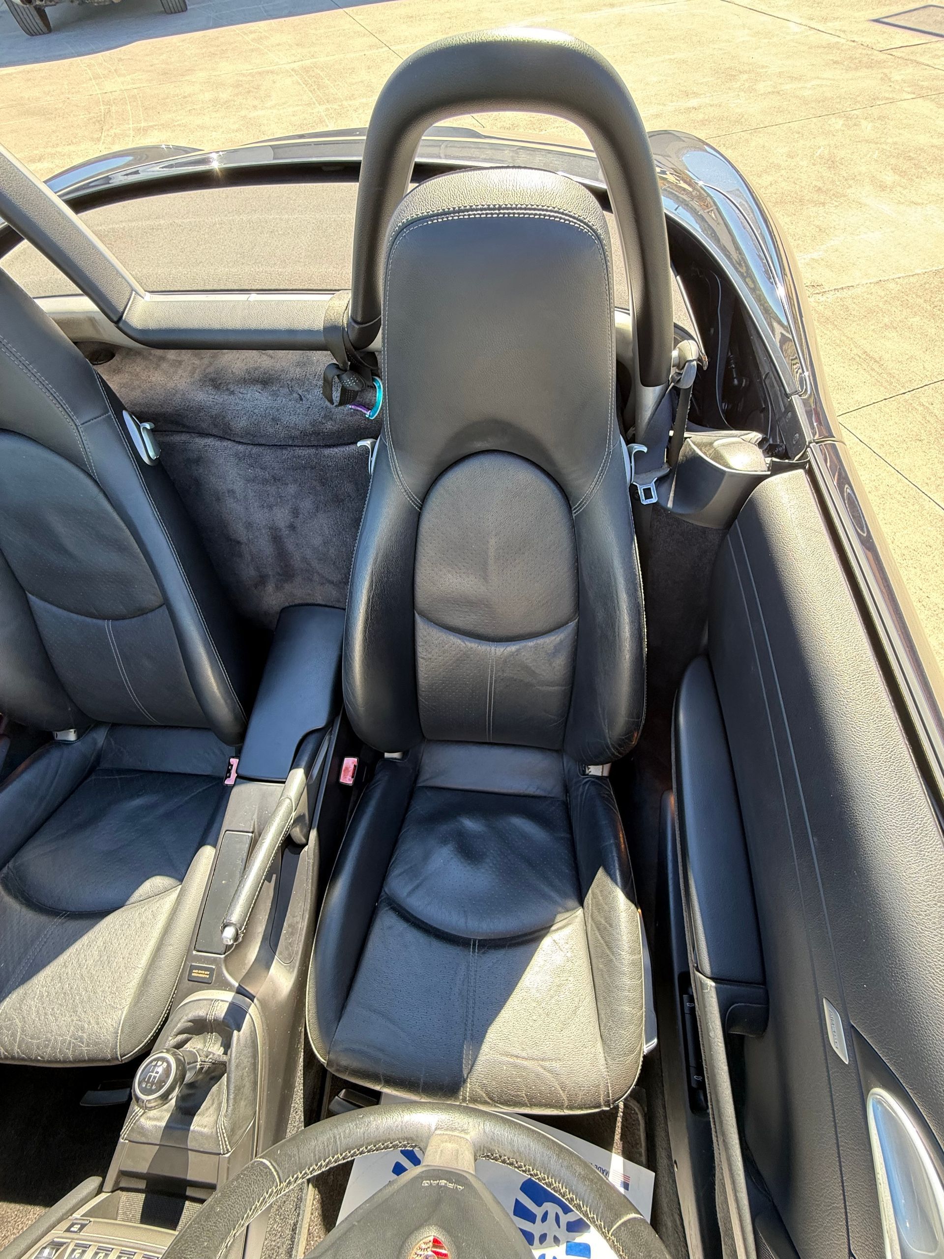 2007 Porsche Boxster Convertible Rear Cabin And Seat View | Eurotech Knoxville