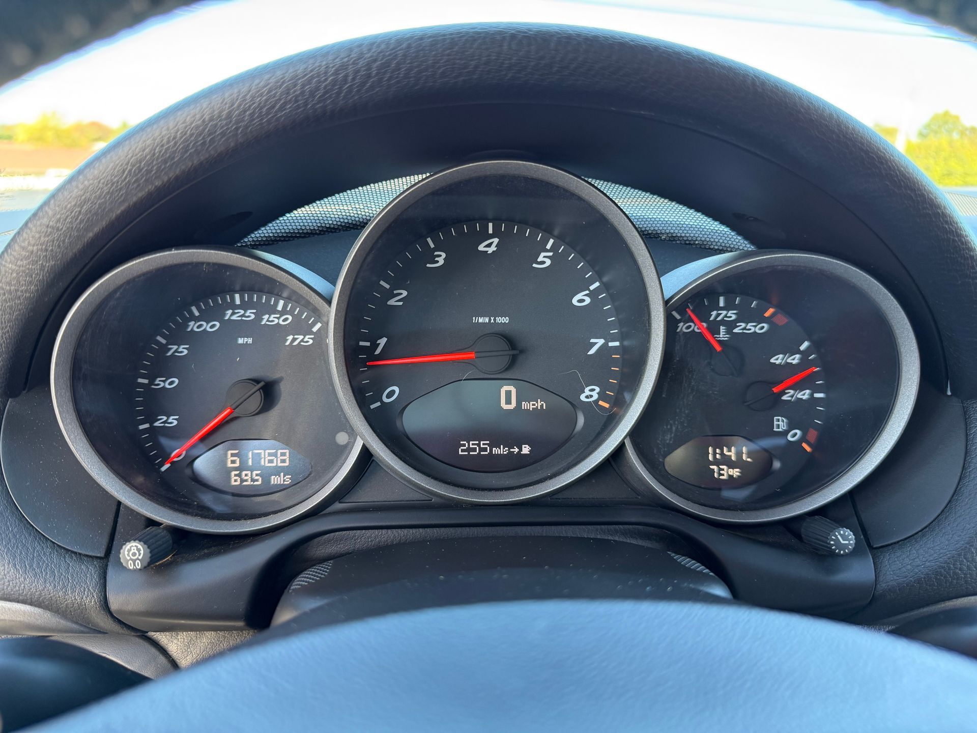 2007 Porsche Boxster Gauge Cluster And Steering Wheel View | Eurotech Knoxville