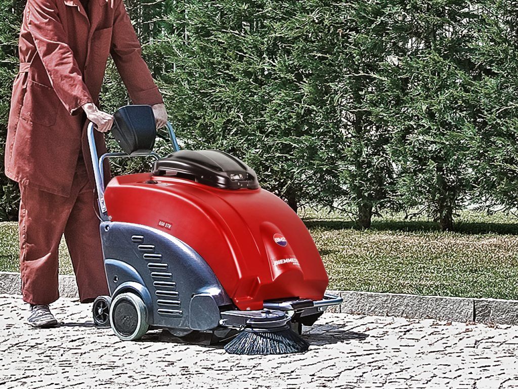 Spazzatrice per superficie esterna
