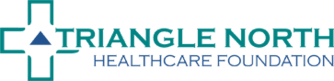 The logo for the triangle north healthcare foundation