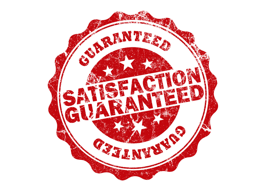 Customer Satisfaction Guarantee