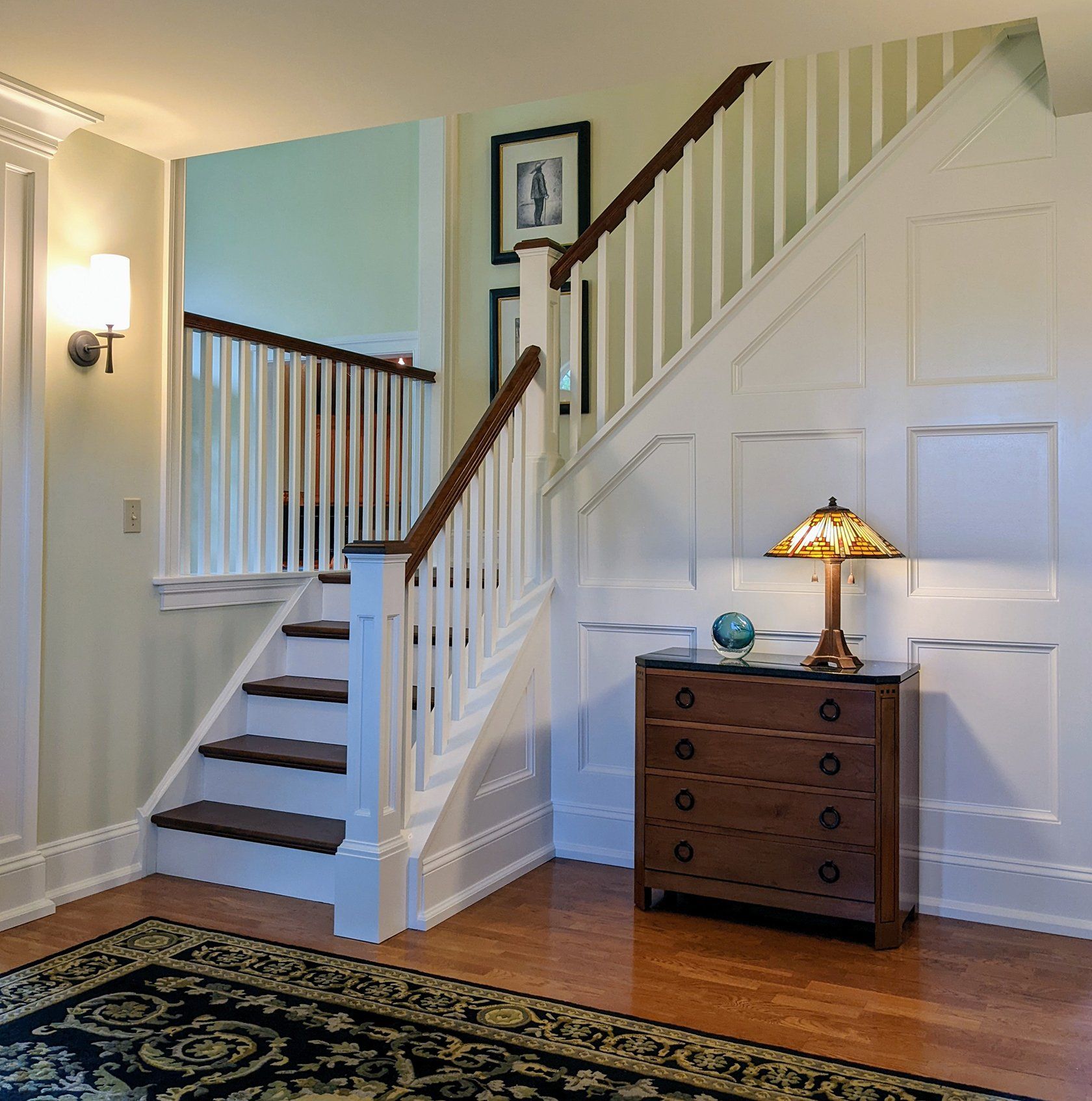 after foyer makeover