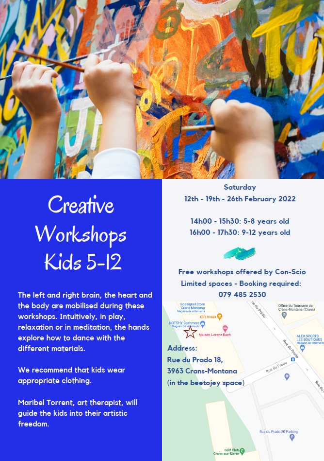 Download 'Creative Workshops for kids' PDF