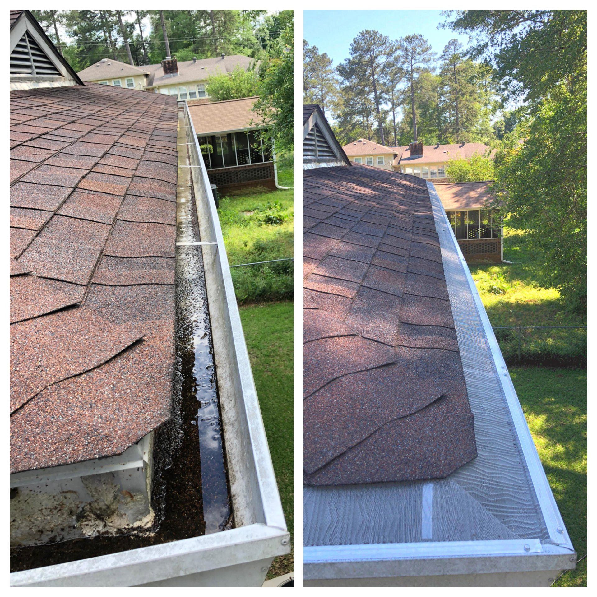 Gutters Before & After