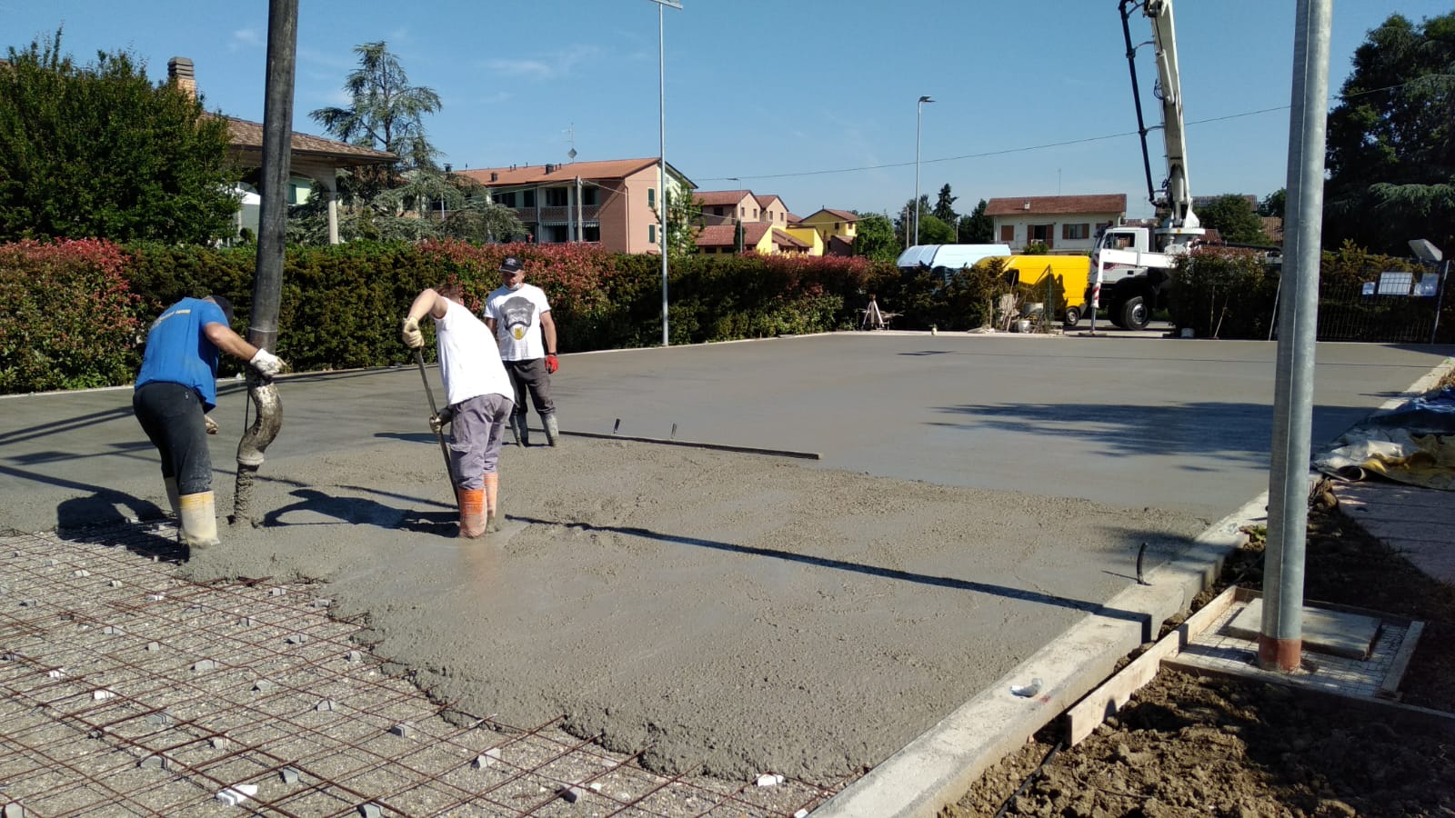 lavori campo da tennis