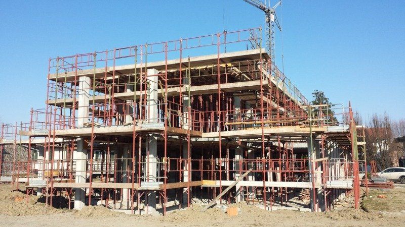 nuova costruzione edile ad uso industriale