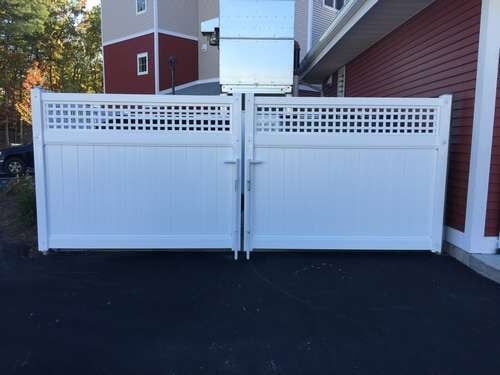 Gate like Vinyl Fence  — Fences in Springfield, MA