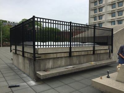 Aluminum Fence Wide Angle — Fences in Springfield, MA