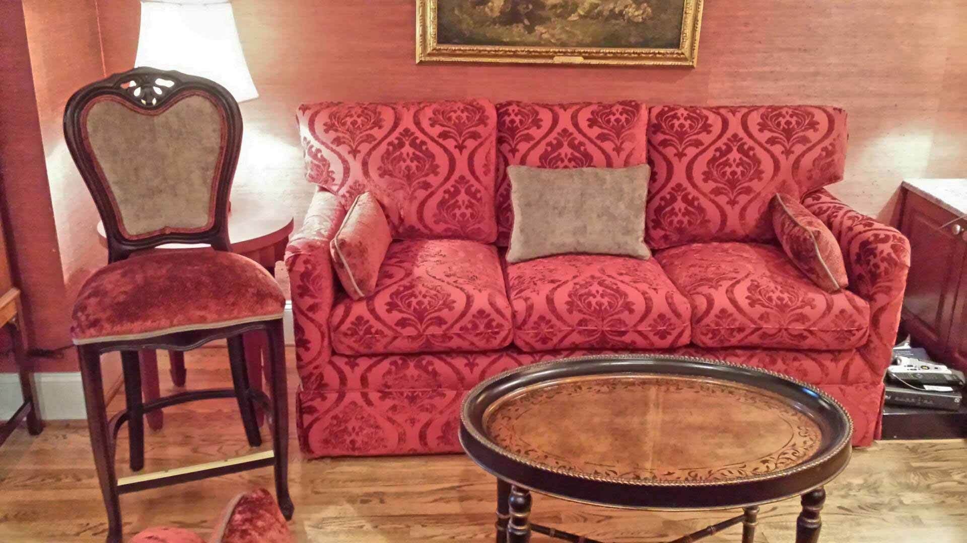 Red Sofa Chair