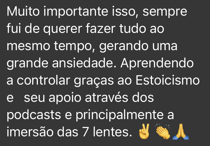 Meditação Estoica, Calma da Mente