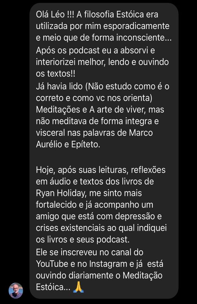 Meditação Estoica, Calma da Mente