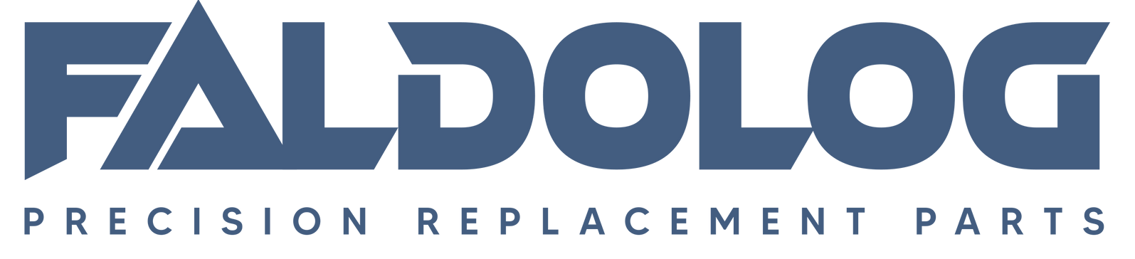 A logo for faldolog precision replacement parts