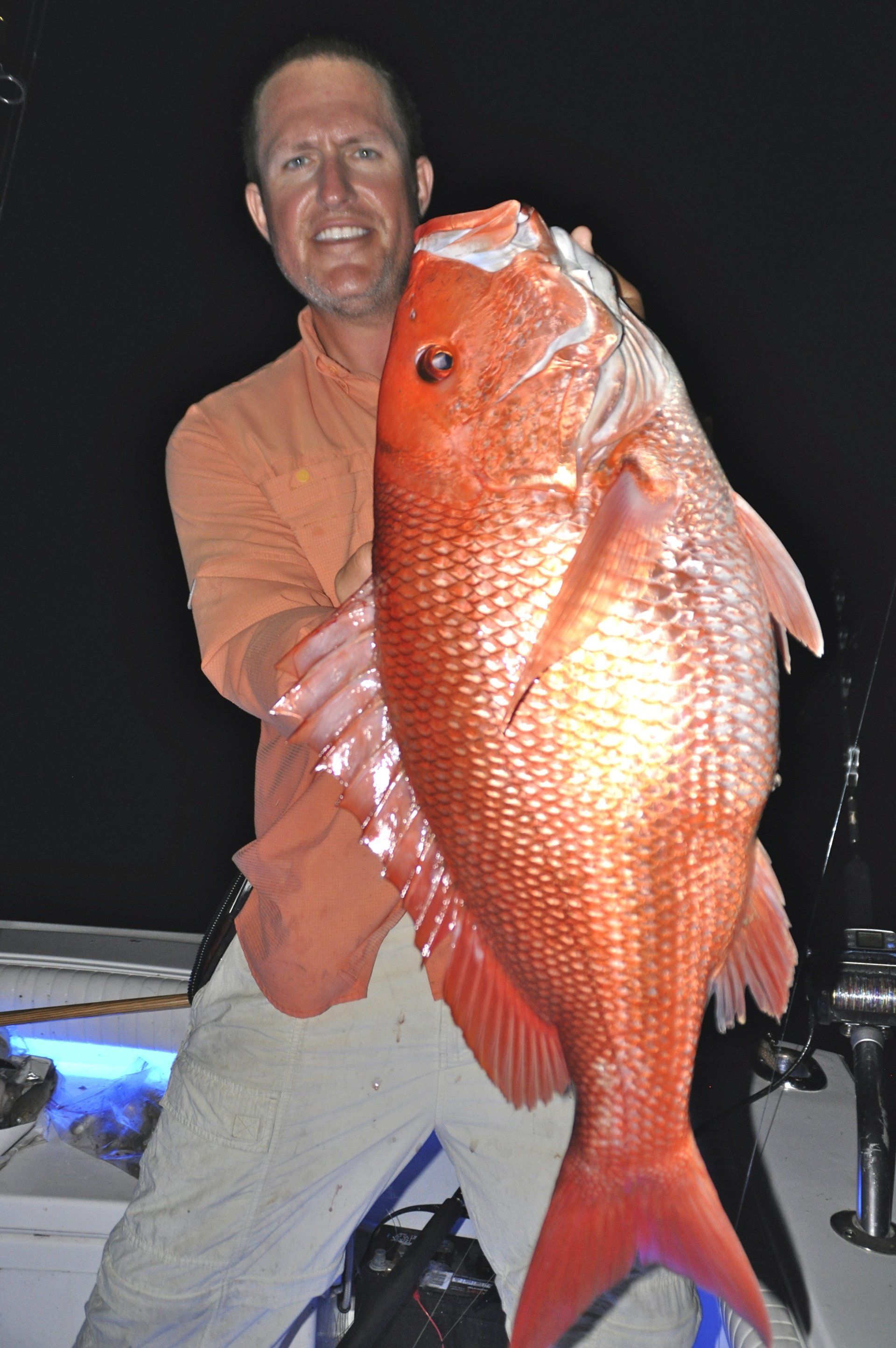 Beautiful red snapper caught in Florida Keys