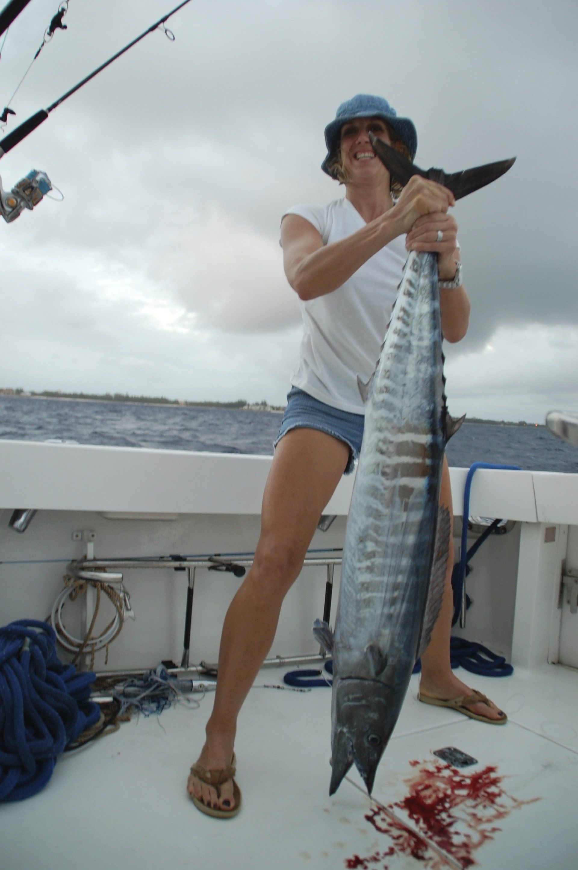 Wahoo charter fishing Key Largo Florida