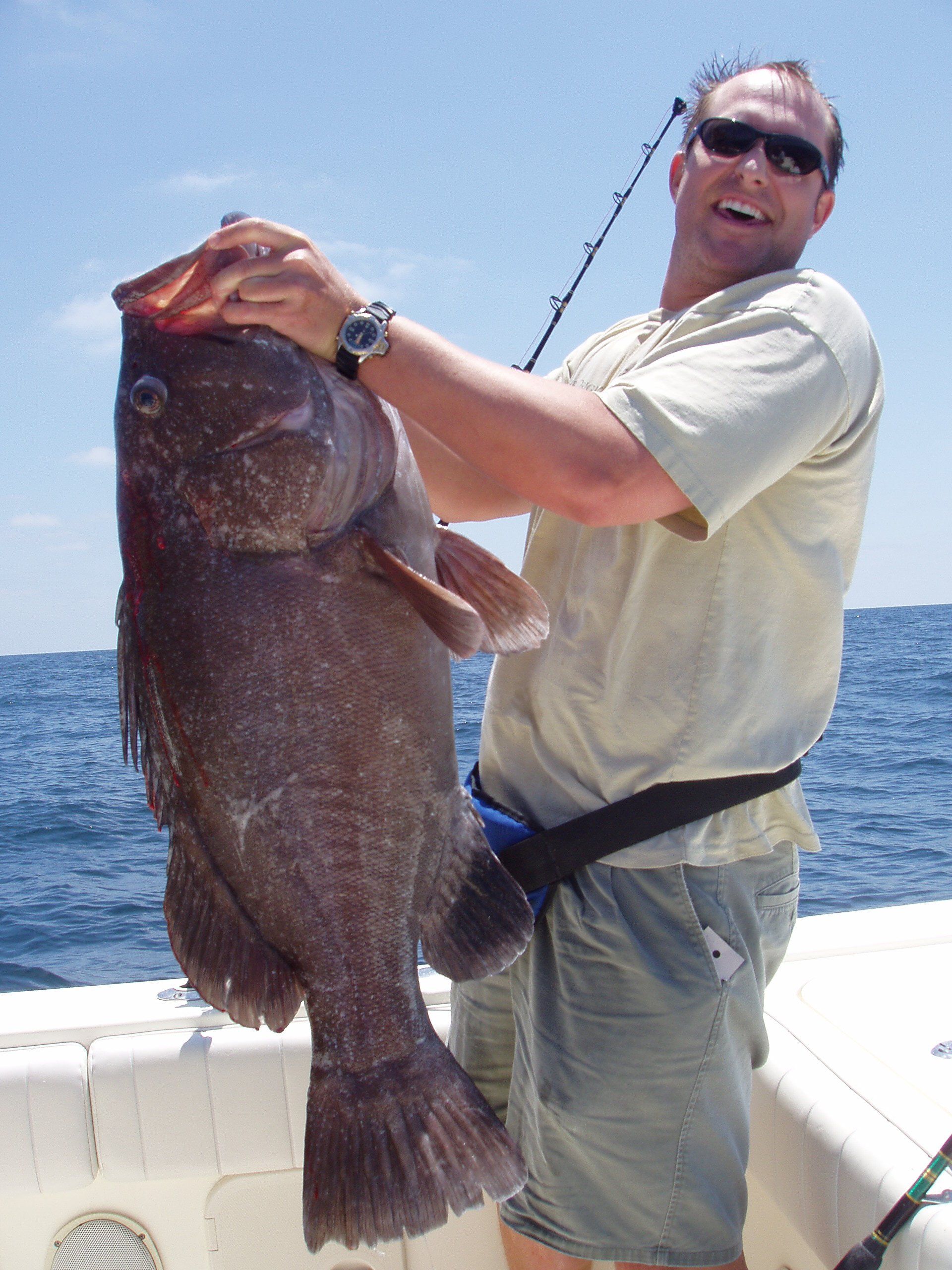 Grouper charter fishing Key Largo Florida