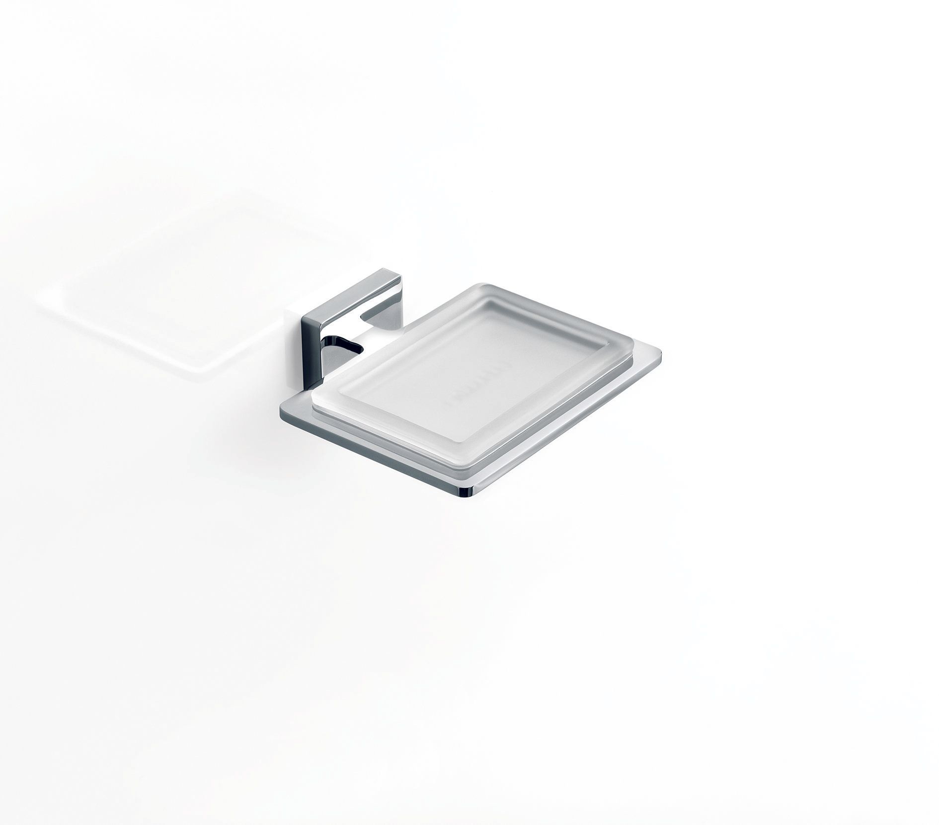 Porta sapone cromato a muro