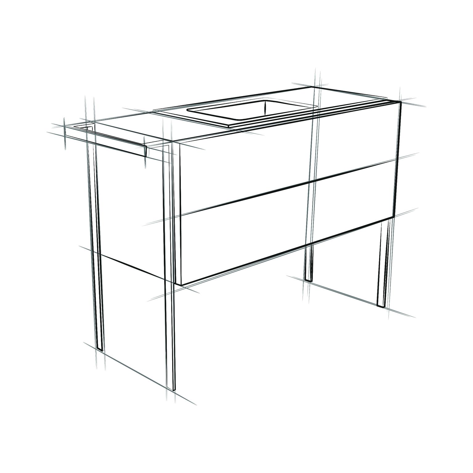 Bagno con soffitto in legno