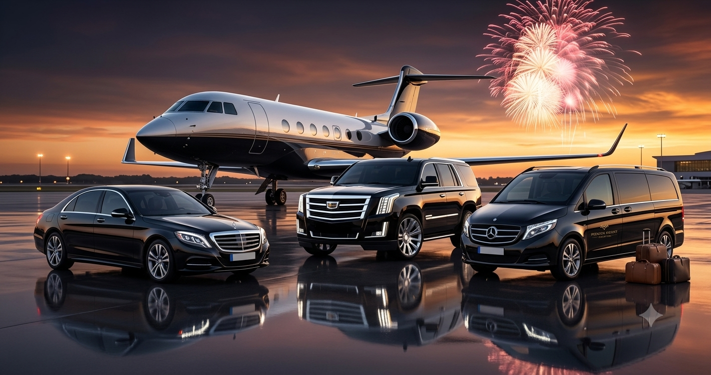 Taxi, Luxury limousine and airport shuttle providing transportation to EWR, JFK, LGA, TEB, PHL, ISP - ISLIP, HPN, ACY and ABE airports in NY and NJ