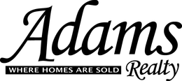 Adams Realty Logo. Adams Realty Makes Buying Your Selling a Home in Mid-Missouri Easy.