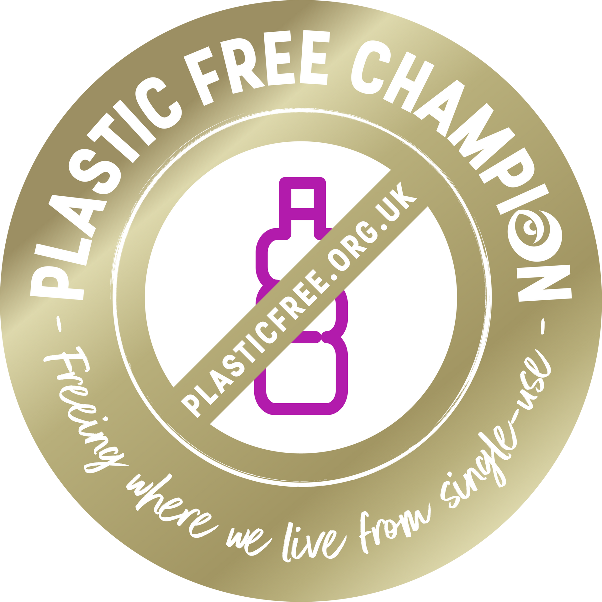 Plastic Free Champion Gold Award
