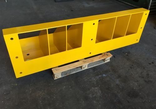 Bristol University test piece for airplane wing fixture