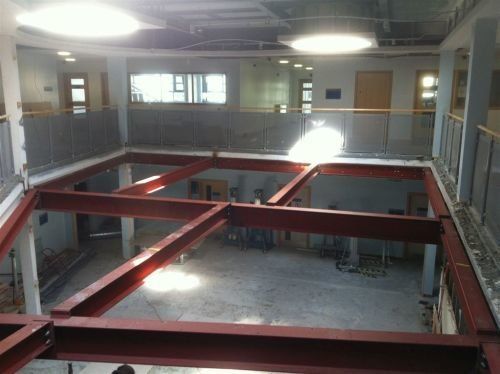 Floor infills for Weston-super-Mare  College