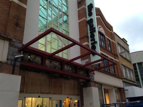 New Entrance Canopy for The Galleries shopping centre in Bristol