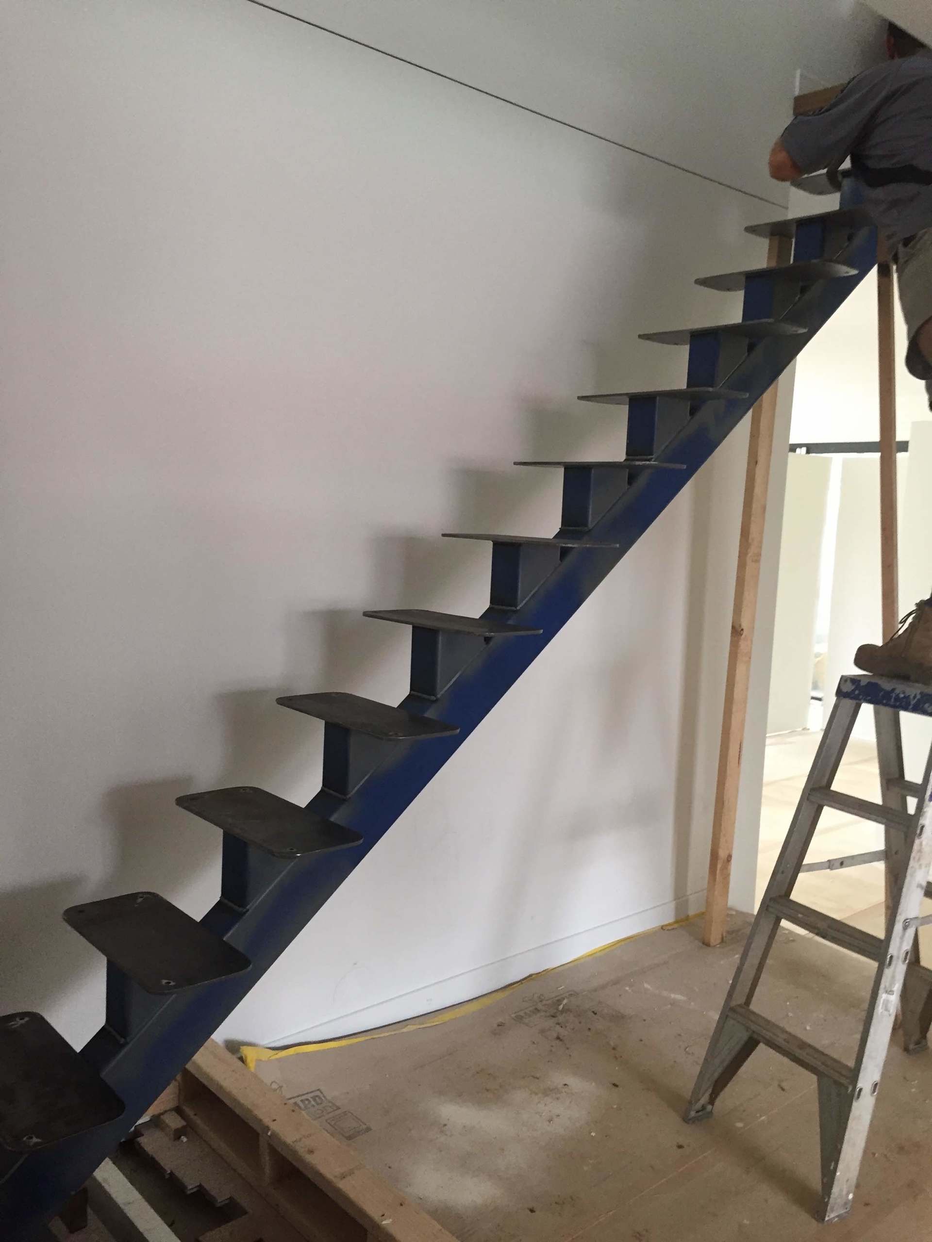 metal stairs