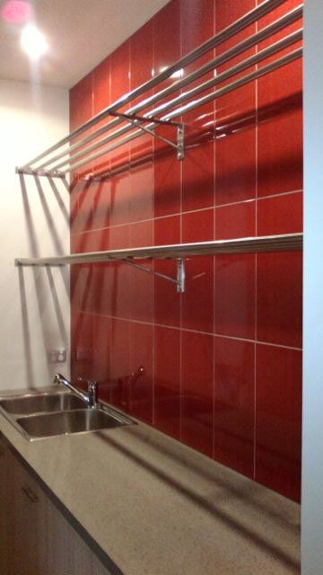 steel kitchen benches