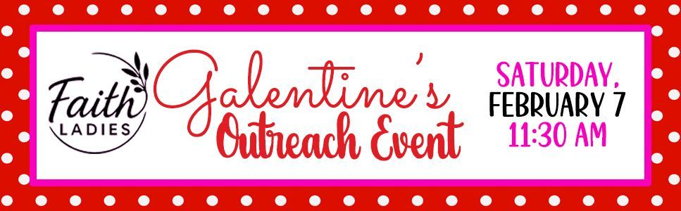 Ladies, click the banner to sign up for the outreach event!
