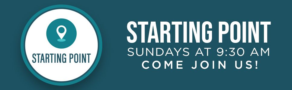 Click here to sign up for the 4-week Starting Point class, 9:30AM Sept 14