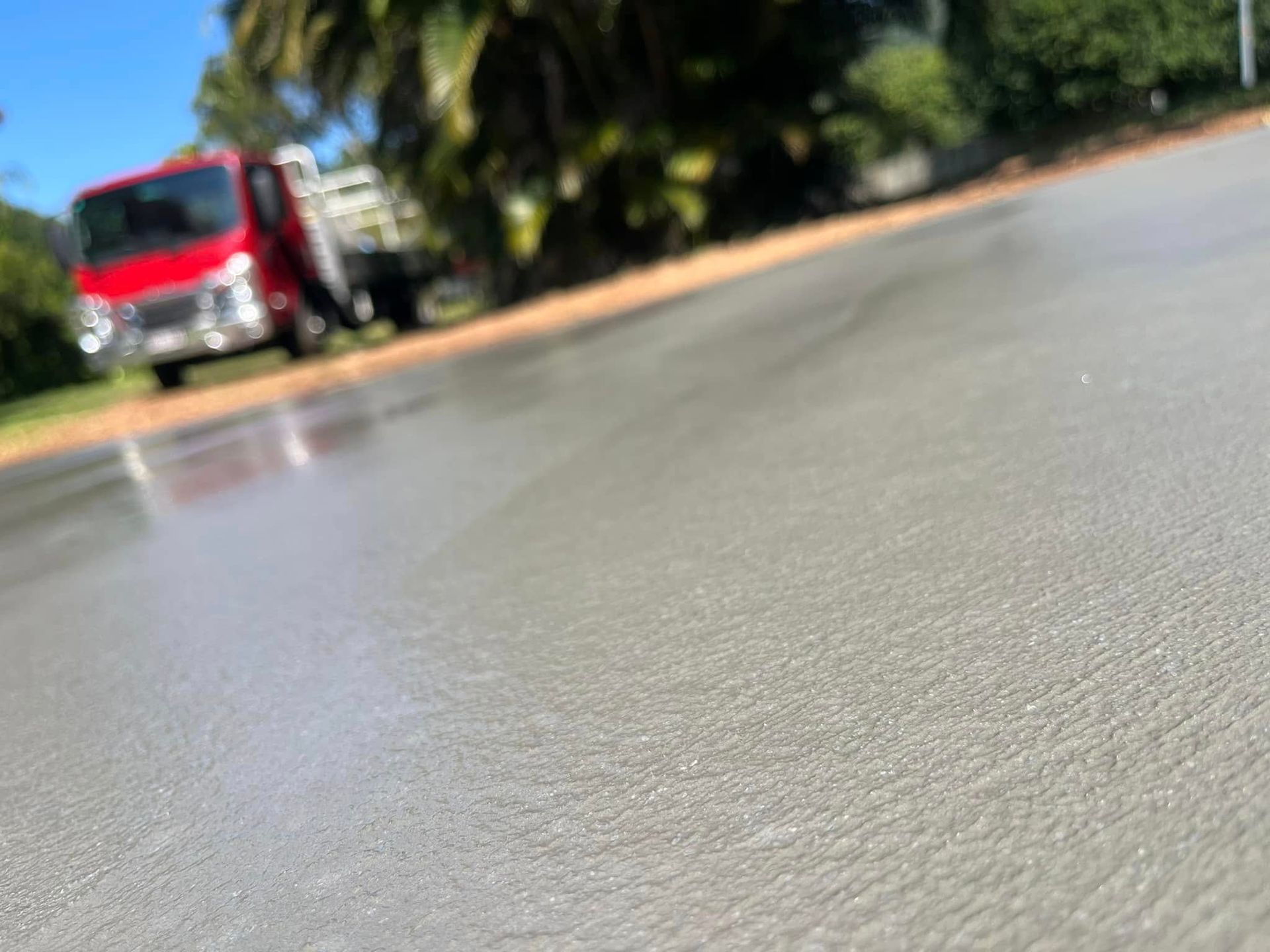 Fresh New Concrete In Construction For A Driveway — Value Concreting In Gordonvale, QLD